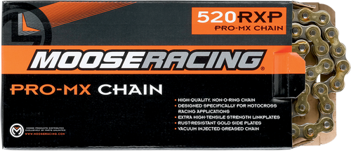Moose Offroad 520 Rxp - Pro-Mx Chain - 112 Links - Gold M574-00-112