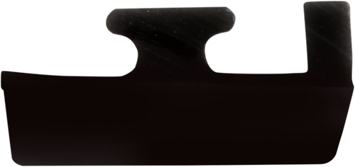 Garland Black Replacement Slide - Uhmw - Profile 15 - Length 47.00" - Polaris 15-4700-2-02-01