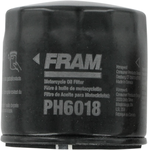 Fram Oil Filter - Black - Aprilia/Arctic Cat/Suzuki/Textron PH6018