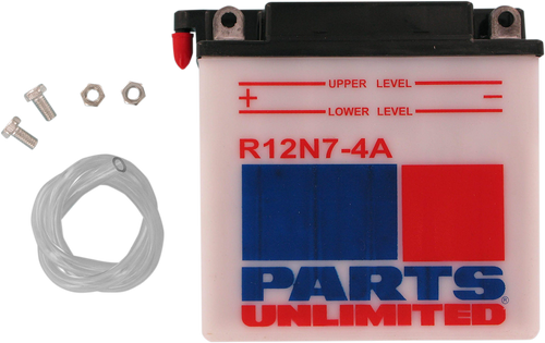 Parts Unlimited Conventional Battery R12N7-4A