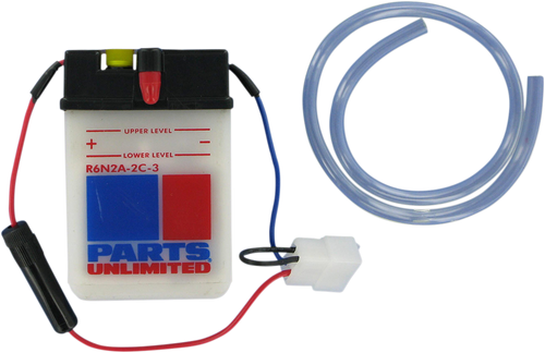 Parts Unlimited Conventional Battery R6N2A-2C