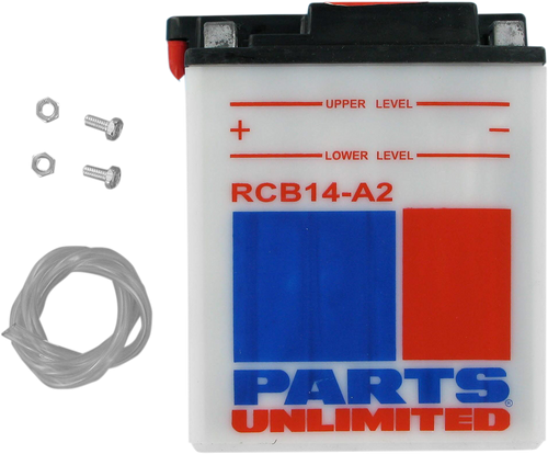 Parts Unlimited Battery - Yb14-A2 RCB14-A2