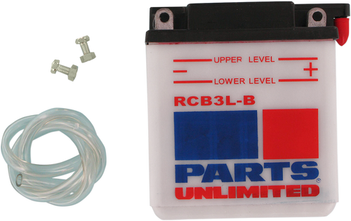 Parts Unlimited Battery - Rcb3L-B RCB3L-B