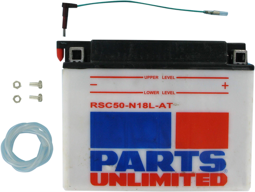 Parts Unlimited Battery - Rsc50N18Lat With Sensor RSC50-N18L-AT