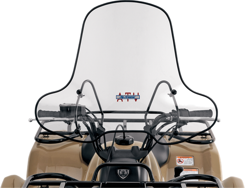 Slipstreamer Atv Windshield - High Headlight SS-1-P