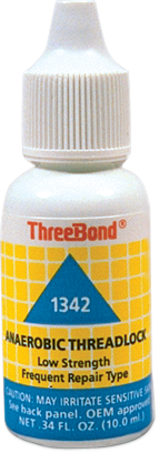 Threebond Low-Strength Threadlocker - 10Ml 1342AT002