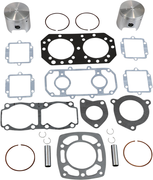 Wiseco Piston Kit - Kawasaki - 550 Cc Twin Cylinder - +0.50 Mm WK1046