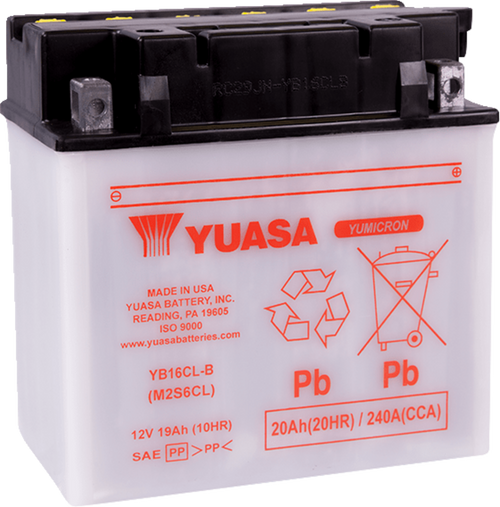Yuasa Battery - Yb16Cl-B YUAM2S6CLTWN