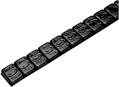 Motion Pro Wheel Weights - Adhesive Stick-On - Black - 1/8 oz - 144 Pack 08-0553