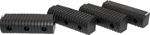 Caliber Bunk Wrap Endcap - 2"x6" - Black - 4 Pack 23053-BK