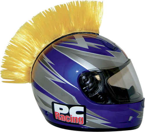 Pc Racing Helmet Mohawk - Yellow PCHMYELLOW