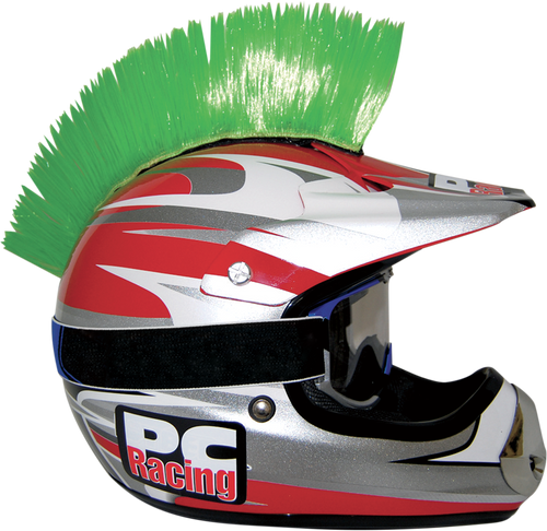 Pc Racing Helmet Mohawk - Green PCHMGREEN