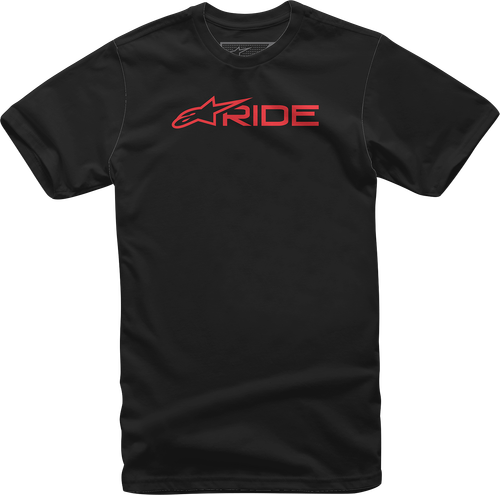Alpinestars Ride 3.0 T-Shirt - Black/Red - 2XL 12327220010302X