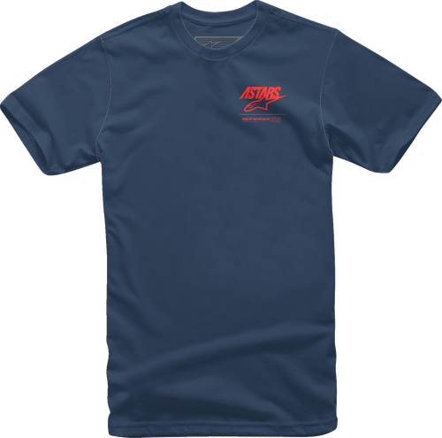 Alpinestars Back Mix T-Shirt - Navy - Medium 12137201870M