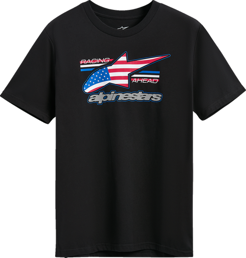 Alpinestars National CSF T-Shirt - Black/USA - XL 1235-72365-1017-XL