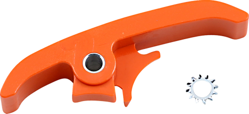 T.M. Designworks Frame Pad - Orange - KTM/Husqvarna KTM-FP4-OR
