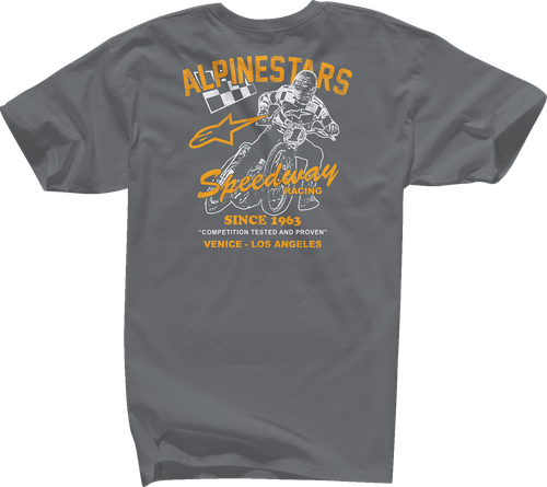 Alpinestars Speedway T-Shirt - Charcoal - XL 12137260018XL
