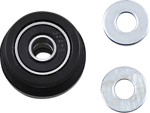 T.M. Designworks Chain Roller - Black - CRF150R PLR-150-BK