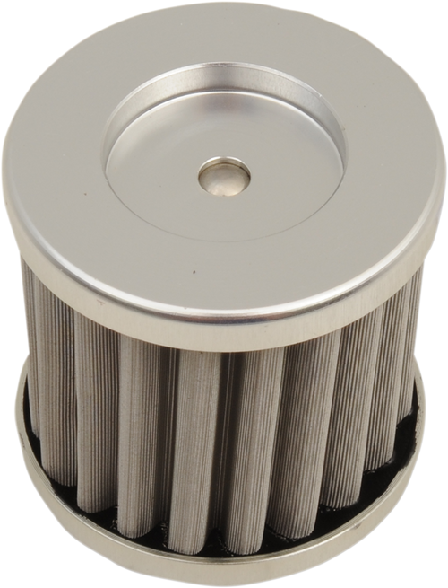 Pc Racing Flo Stainless Steel Oil Filter - Kawasaki/Suzuki PC139