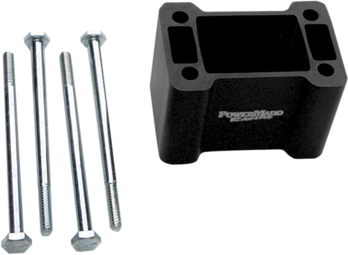 Powermadd Straight Handlebar Riser Block - 3" - Ski Doo 45507