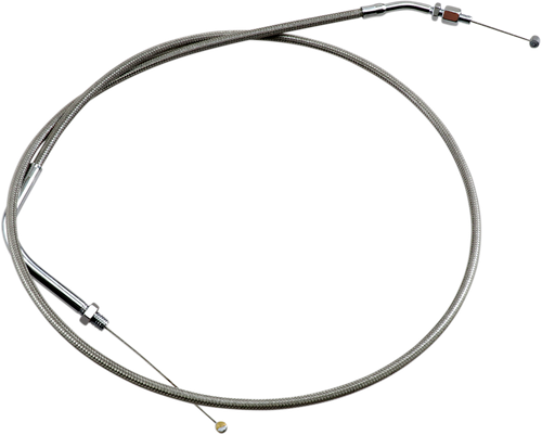 Motion Pro Armor Coat Stainless Steel Throttle/Idle Cable for Cruisers - Push - 1700 Road Star Warrior 65-0281