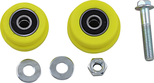 T.M. Designworks Chain Roller - Yellow - Suzuki ZDK-RMZ-YL