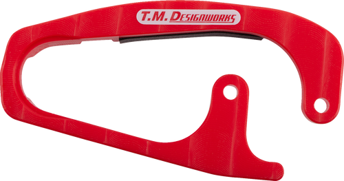 T.M. Designworks Front Chain Slider - Honda - Red HCP-TRX-RD