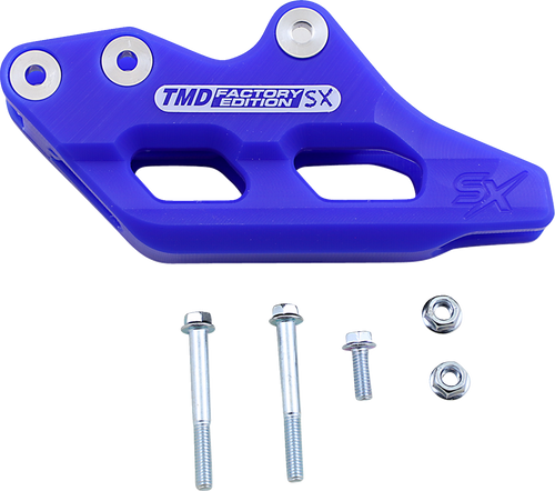 T.M. Designworks Chain Guide - Blue - Yamaha YZCG-SX5-BU