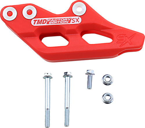 T.M. Designworks Chain Guide - Red - Honda HOCG-SX5-RD