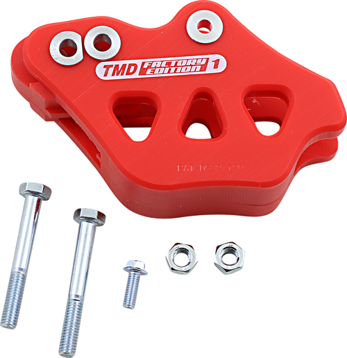 T.M. Designworks Chain Guide - Red - Husqvarna/SWM RCG-HUQ-RD
