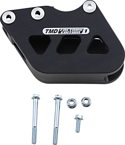 T.M. Designworks Chain Guide - Black - Suzuki RCG-SMX-BK