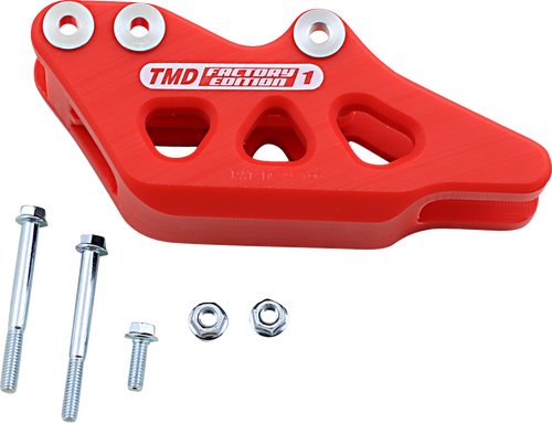 T.M. Designworks Chain Guide - Red - Honda RCG-CR3-RD
