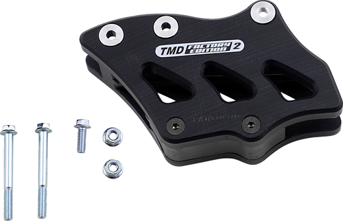 T.M. Designworks Chain Guide - Black - Suzuki/Kawasaki RCG-SY2-BK