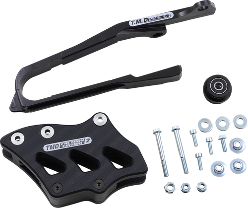 T.M. Designworks Chain Guide/Slider - Suzuki - Black SCP-OR4-BK