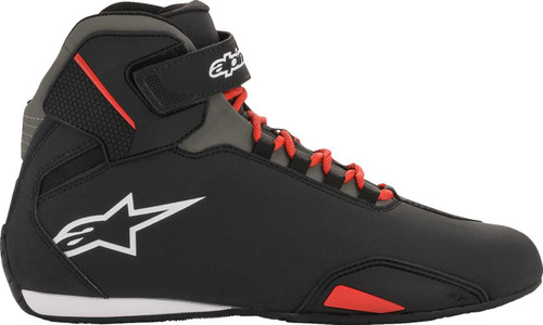 Alpinestars Sektor Shoes - Black/Red - US 14 / EU 48 2515518-13-14