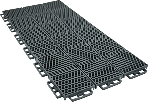 Caliber ProTech Flooring - Smooth - Light Gray - 24 Piece 13612-10