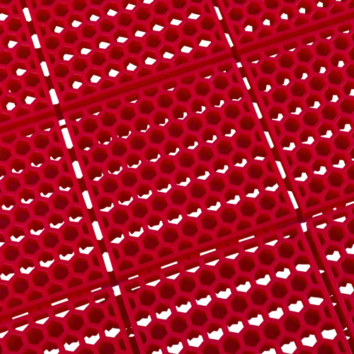Caliber ProTech Smooth Flooring - Red - 24 pcs 13612-2