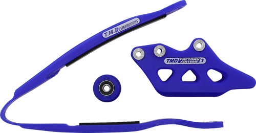 T.M. Designworks Chain Guide/Slider - Yamaha - Blue YCP-K09-BU