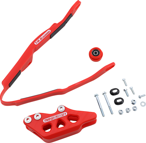 T.M. Designworks Chain Guide/Slider - Honda - Red HCP-H05-RD