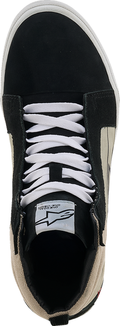 Alpinestars Ride-63 Leather Shoes - Black/Cool Gray/White - US 12 2540926-1471-12