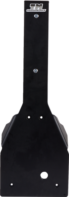 T.M. Designworks Skid Plate - Black - Yamaha - Raptor 125/250 YAFP-R250-BK