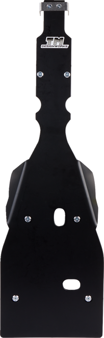 T.M. Designworks Skid Plate - Black - Yamaha - YFZ 450 YAFP-R450-BK