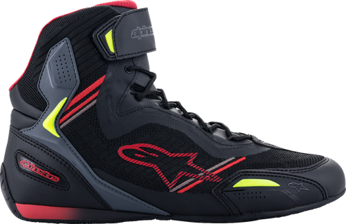 Alpinestars Faster-3 Rideknit Shoes - Black/Red/Yellow - US 13.5 / EU 47.5 251031913613.5