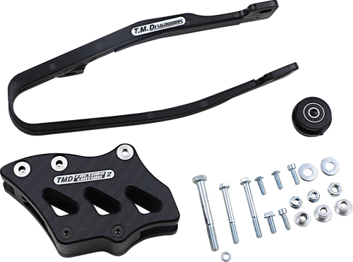 T.M. Designworks Chain Guide/Slider - Yamaha - Black YCP-OR3-BK