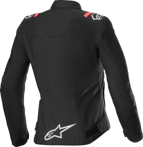 Alpinestars Stella T-SPS v2 WP Jacket - Black/White/Red Fluo - XL 3210225-1231-XL
