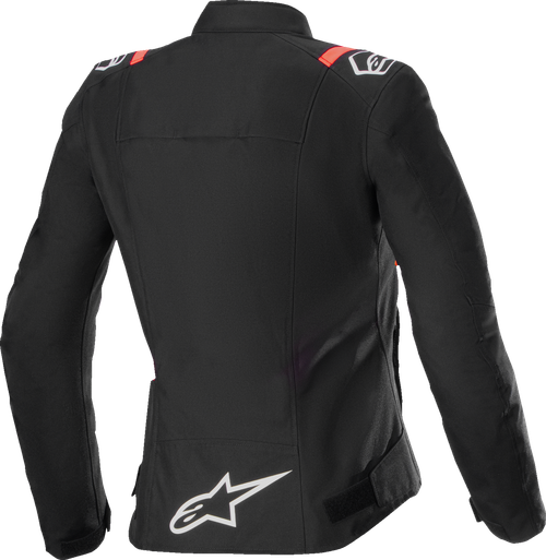 Alpinestars Stella T-SPS v2 WP Jacket - Black/White/Red Fluo - Large 3210225-1231-L