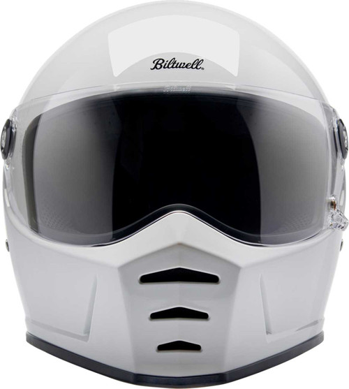 Biltwell Lane Splitter Helmet - Gloss White - Large 1004-104-504