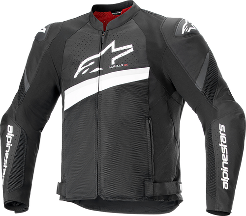 Alpinestars T-GP Plus R v4 Airflow Jacket - Black/White - Large 3300624-12-L