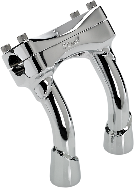 Biltwell Murdock Handlebar Risers - Pullback - 6" - Chrome 6404-105-06