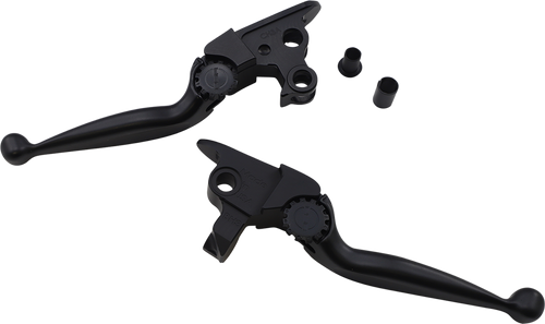 Psr Journey Adjustable Lever Set for Harley Models - Black 12-00616-22